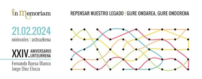 Fundación Fernando Buesa celebra este miércoles el homenaje anual 'In Memoriam' con un recuerdo a las víctimas del 11-M