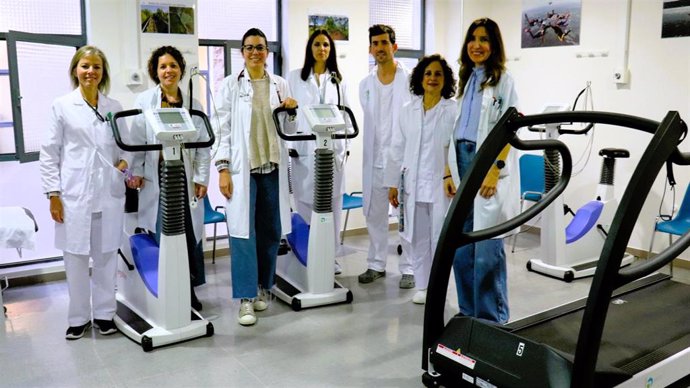 Unidad de Rehabilitación Cardiaca del Hospital Juan Ramón Jiménez de Huelva.