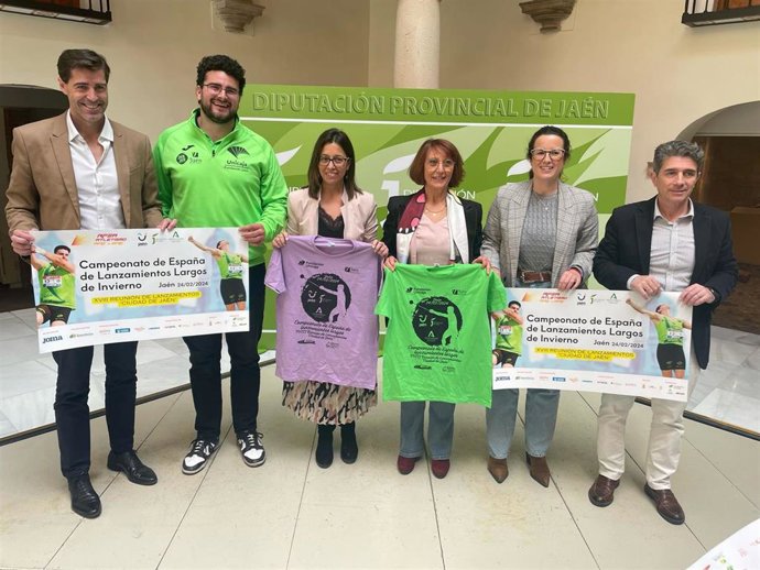 Presentación del XIV Campeonato de España de Lanzamientos Largos de Invierno.