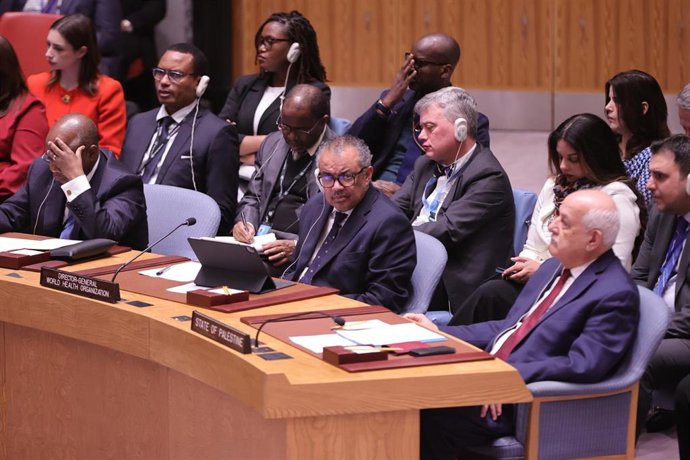 Archivo - El director general de la Organización Mundial de la Salud (OMS), Tedros Adhanom Ghebreyesus