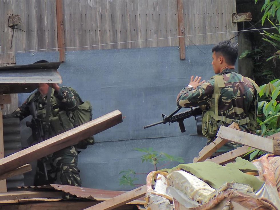 Archivo - Militares en Filipinas