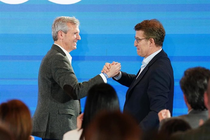 Feijóo y Rueda en la Junta Directiva del PPdeG.