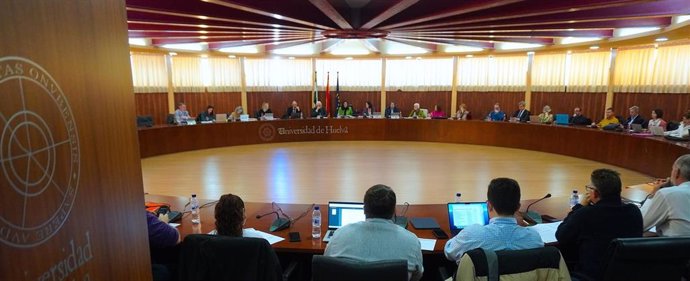 El Consejo de Gobierno de la Universidad de Huelva.