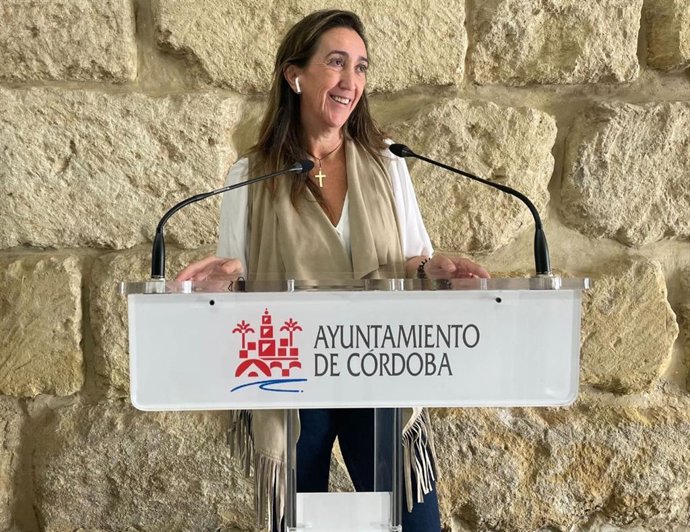 Archivo - La portavoz de Vox en el Ayuntamiento de Córdoba, Paula Badanelli.
