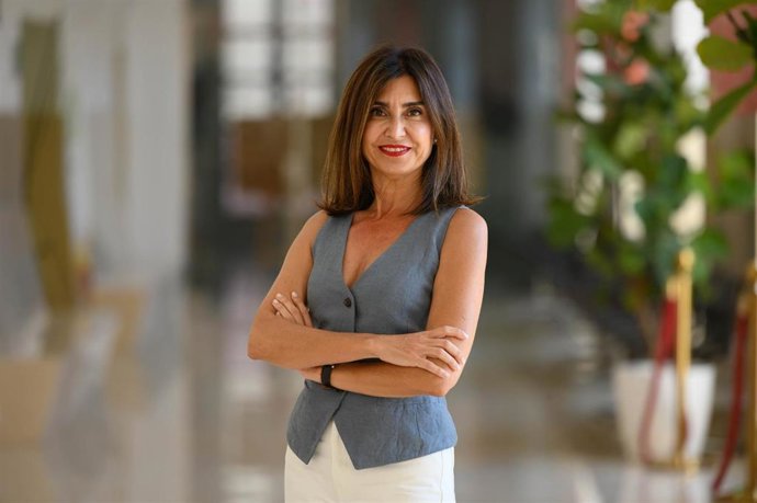 Archivo - La primera teniente de Alcalde en Almería, Sacramento Sánchez (PP)