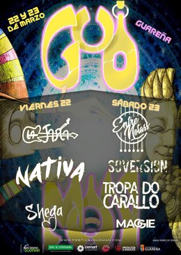 Cartel del Festival Guomán 2024.