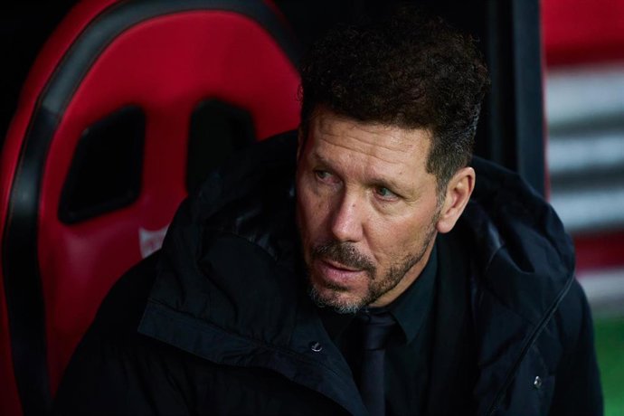 Diego Pablo 'Cholo' Simeone, entrenador del Atlético de Madrid