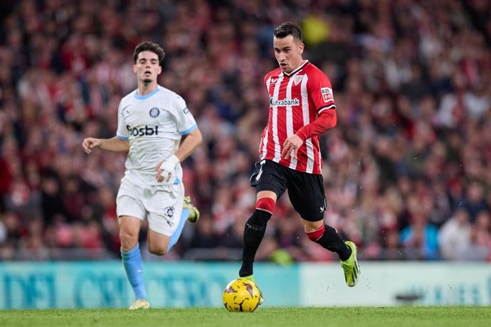 Alex Berenguer y Miguel Gutiérrez en el Athletic Club-Girona