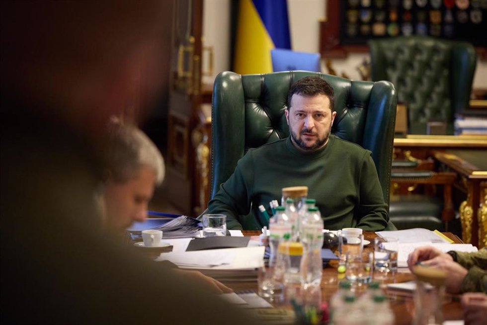 El presidente ucraniano, Volodimir Zelenski