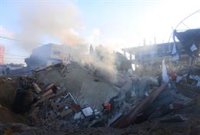 Al menos trece palestinos muertos por los bombardeos israelíes contra la Franja de Gaza