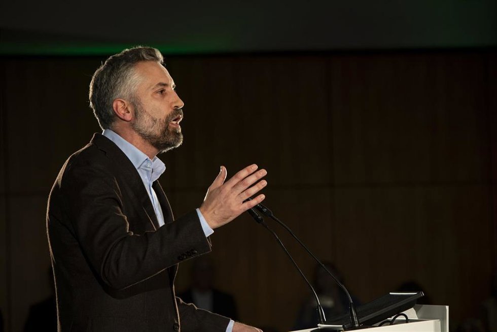 El secretario general del Partido Socialista de Portugal y candidato a las elecciones, Pedro Nuno Santos