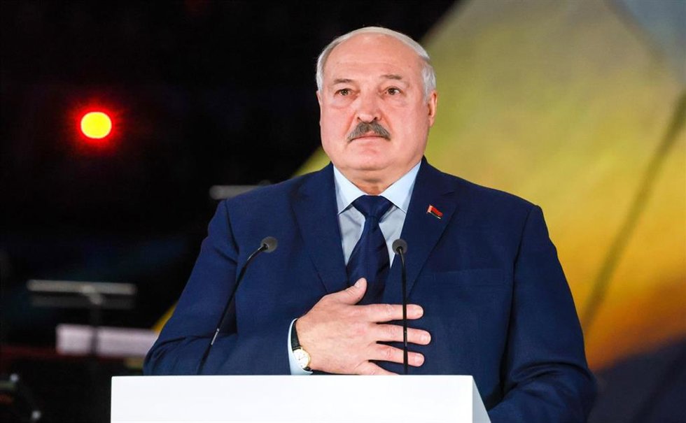 El presidente de Bielorrusia, Alexander Lukashenko.