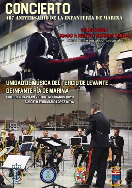 Cartel de los actos organizados por el Tercio de Levante