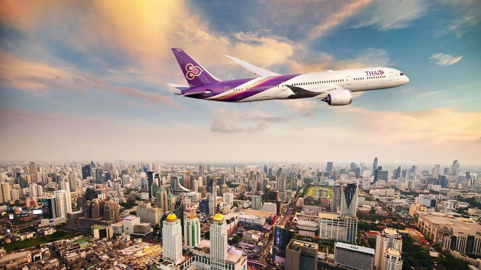 Boeing 787-9 de Thai Airways.