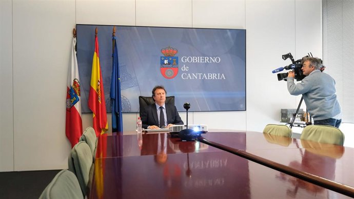 El consejero de Desarrollo Rural, Ganadería, Pesca y Alimentación, Pablo Palencia, participa por videoconferencia en el Consejo Consultivo de Política Agrícola para Asuntos Comunitarios