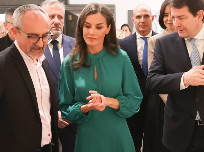 La Reina Letizia, este martes en Salamanca