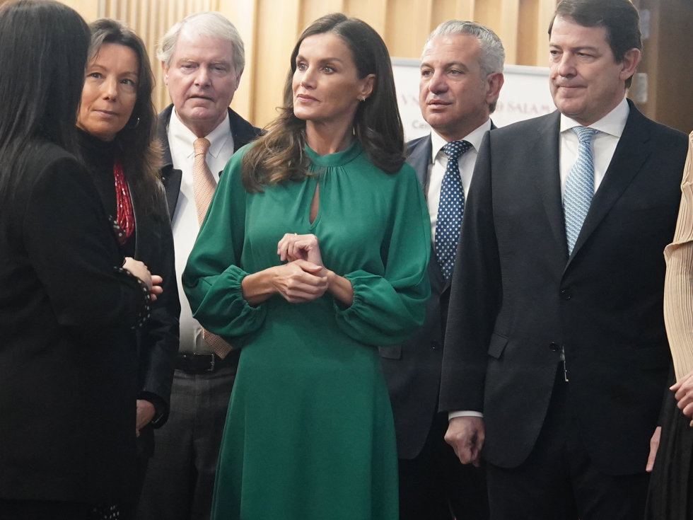 La Reina Letizia, este martes en Salamanca