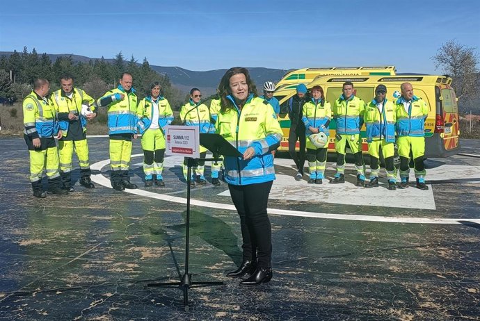 La consejera de Sanidad de la Comunidad de Madrid, Fátima Matute