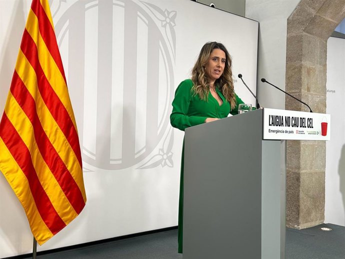 La portavoz del Govern, Patrícia Plaja