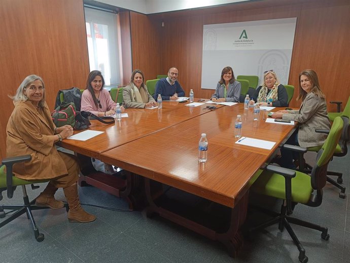 Reunión de la Dirección General de Consumo, con responsables de Consumo de diversas instituciones de Huelva.