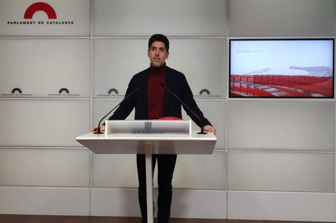 El portaveu dels comuns al Parlament, David Cid
