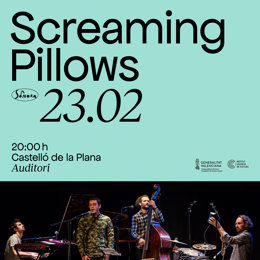 El grup de jazz valencià Screaming Pillows actua aquest divendres a l'Auditori de Castelló