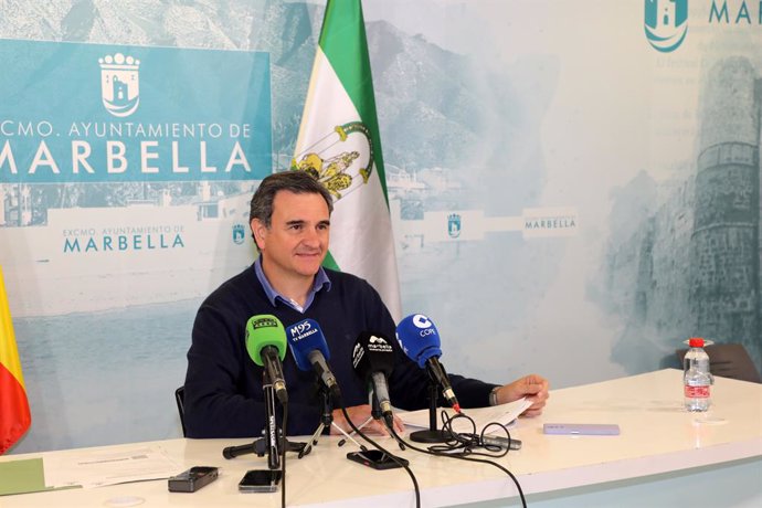 El portavoz municipal de Marbella, Félix Romero.