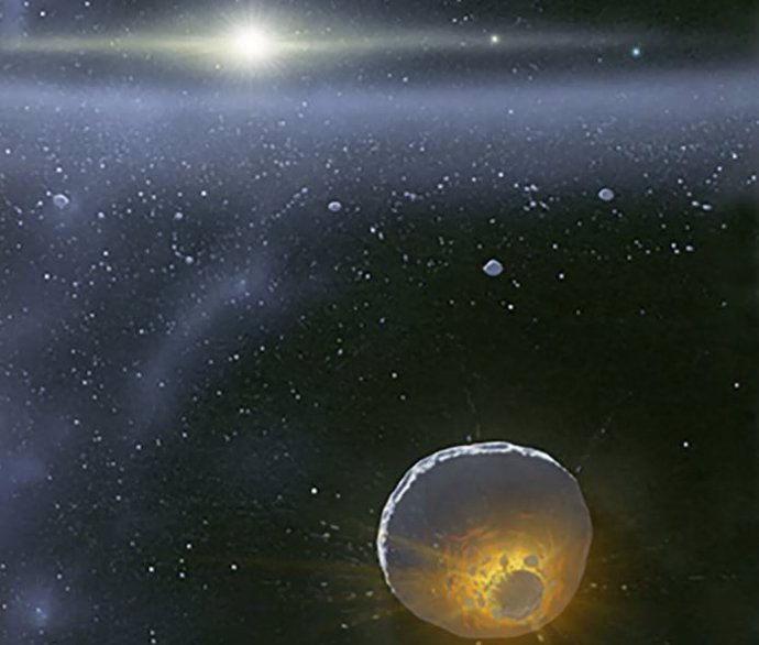 Colisión entre dos objetos en el lejano Cinturón de Kuiper