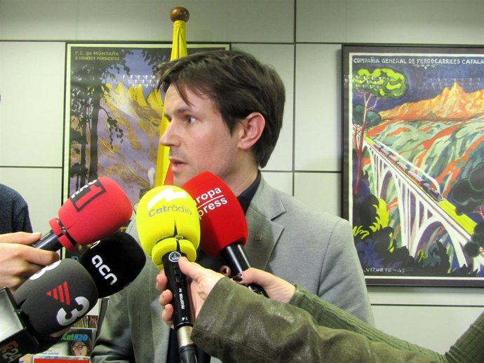 El director de Transportes y Movilidad de la Generalitat, Oriol Martori