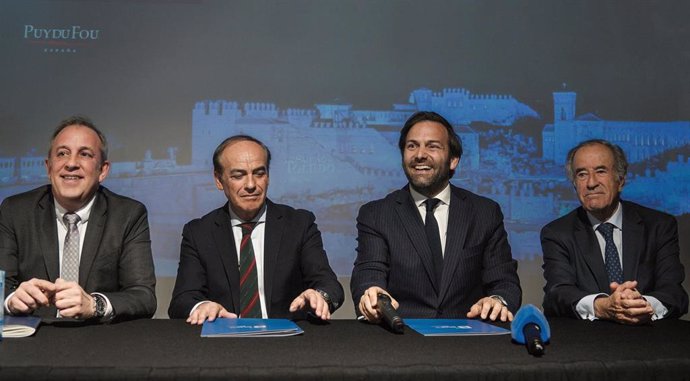 Presentación del acuerdo entre Puy du Fou y Ávoris