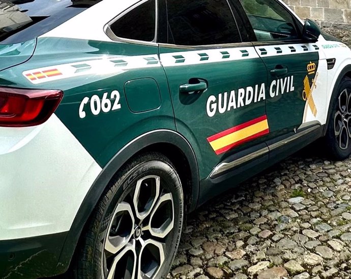 Archivo - Vehículo de la Guardia Civil.