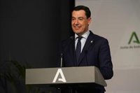 Moreno ve "bochornoso" que los "socios de Sánchez" no respeten el minuto de silencio por los agentes de Barbate (Cádiz)