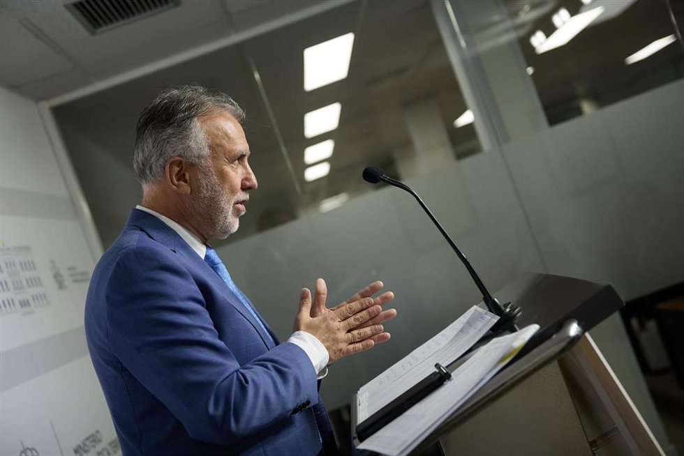 El ministro de Política Territorial y Memoria Democrática, Ángel Víctor Torres.