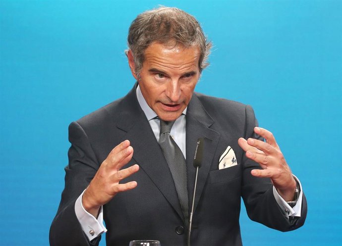 Archivo - El director general del Organismo Internacional para la Energía Atómica (OIEA), Rafael Grossi