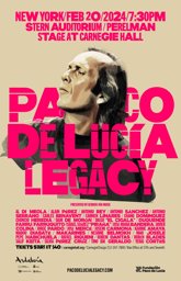 Foto: Más de 30 artistas como Mercé, El Cigala o Carmen Linares, rinden homenaje a Paco de Lucía en el Carnagie Hall