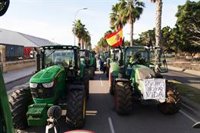 Las protestas de los agricultores llevarán este jueves a bloquear el Puerto de Algeciras (Cádiz)