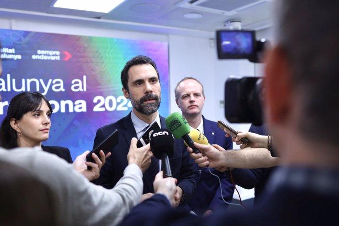 El conseller de Empresa y Trabajo de la Generalitat, Roger Torrent