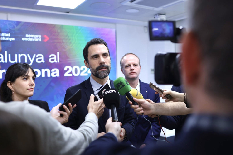 El conseller de Empresa y Trabajo de la Generalitat, Roger Torrent
