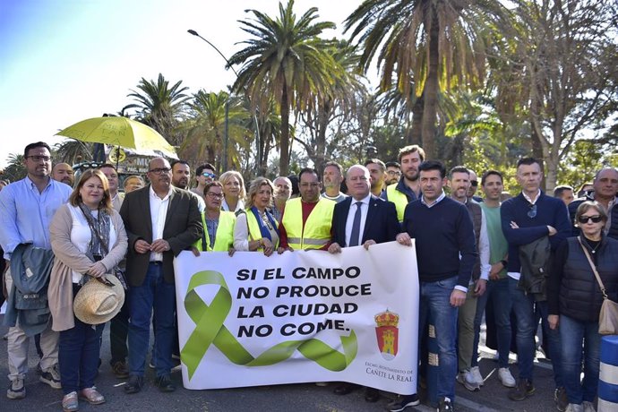 El PP de Málaga muetra apoyo a las movilizaciones de los agricultores