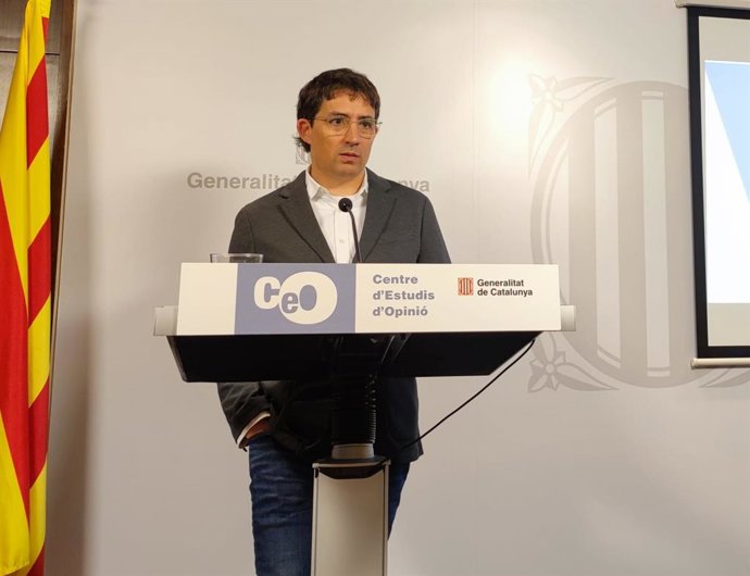 El director del CEO, Jordi Muñoz, en rueda de prensa