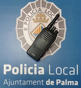 Walkie de la policía local.