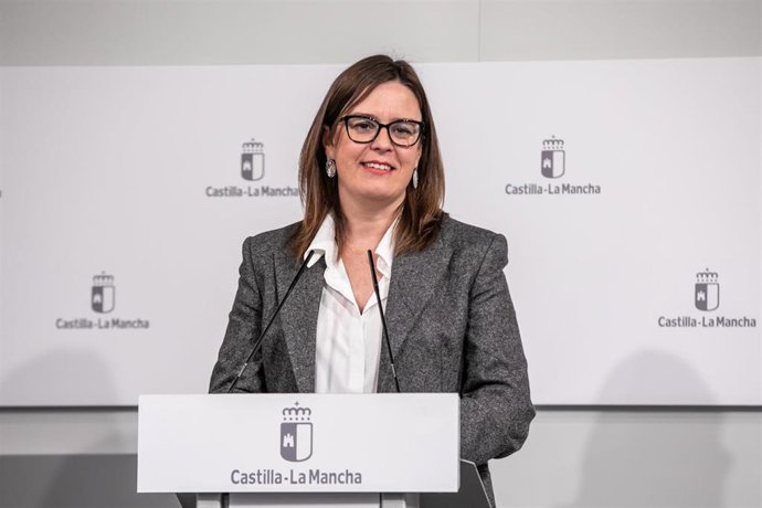 La portavoz del Gobierno de Castilla-La Mancha, Esther Padilla