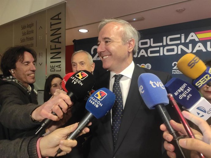 El presidente del Gobierno de Aragón, Jorge Azcón.