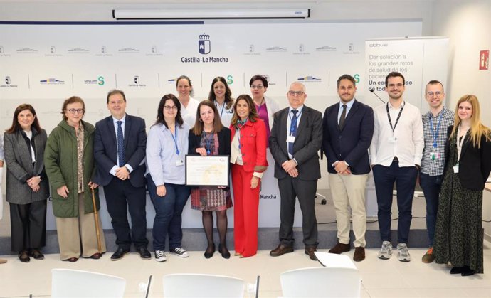 Acto de acreditación del Unidad Trastornos del Movimiento del Hospital Universitario de Toledo por la Sociedad Española de Neurología.