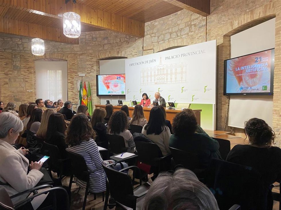 Inauguración de la jornada sobre IA
