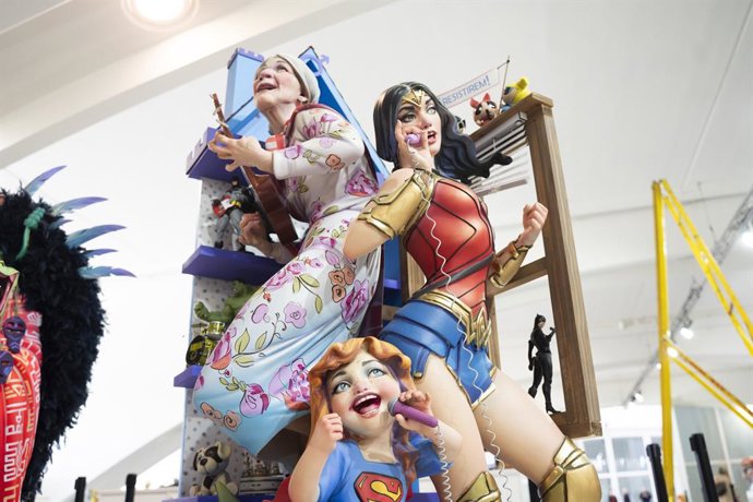 Imatge de l'Exposició del Ninot 2024 de València.  