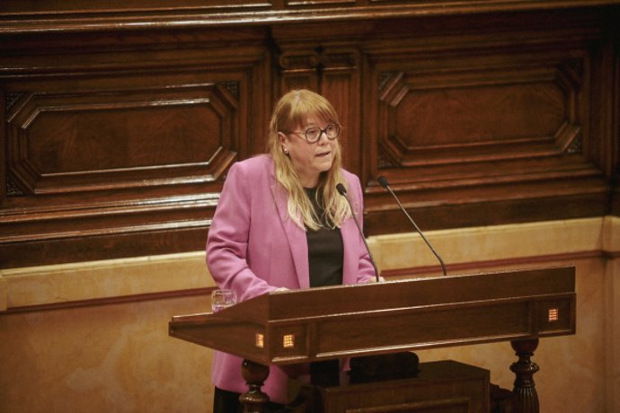 La consellera de Cultura de la Generalitat, Natlia Garriga