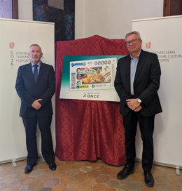 Presentación del cupón de la ONCE dedicado al 'variat mallorquí'.