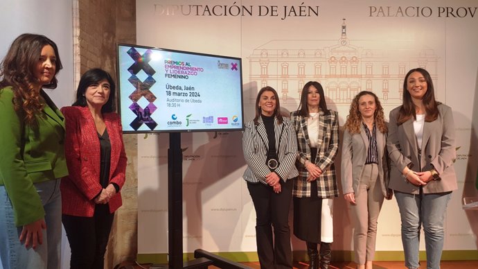 Presentación de los I Premios al Emprendimiento y Liderazgo Femenino en Jaén.