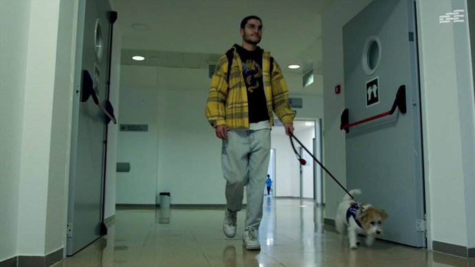 Alejandro y Simba, en el Clínico